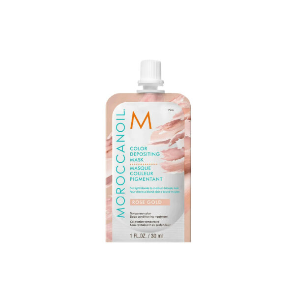Máscara Con Color Rose Gold Moroccanoil 30ML 