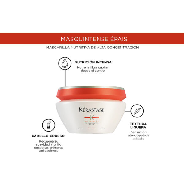 Máscara Masquintense Nutritive Kérastase 200 ML, El Otro Sebastian
