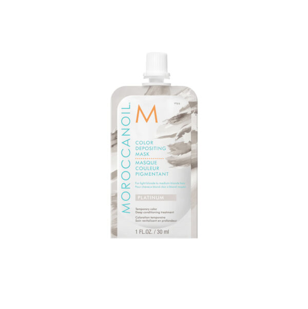 Máscara Con Color Platinum Moroccanoil 30ML 