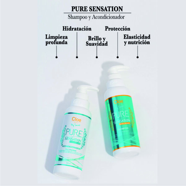 Shampoo Pure Sensation Clear Cloe 400 ml - Imagen 2