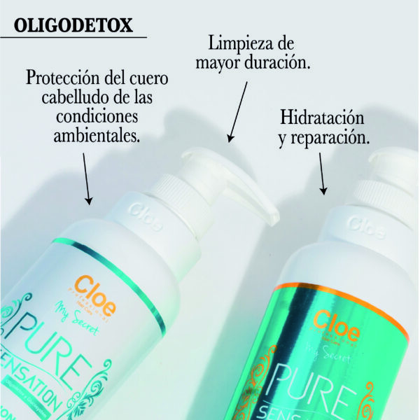 Shampoo Pure Sensation Clear Cloe 400 ml - Imagen 3