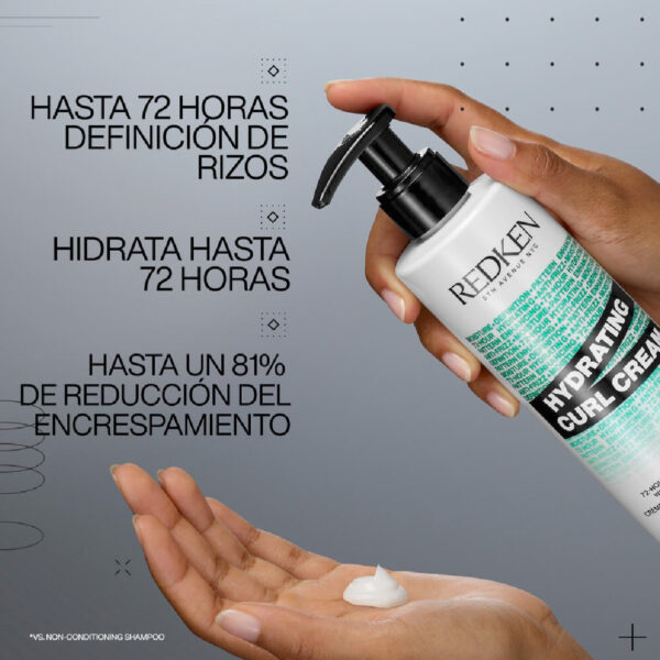 Hydrating Curl Cream Redken 250 ml - Imagen 3